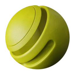 Yellow Textured Plastic