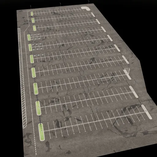 Large Parking Lot