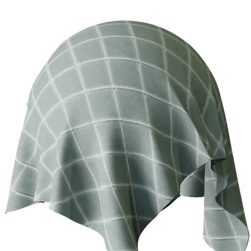 Geometric Duckegg Velvet