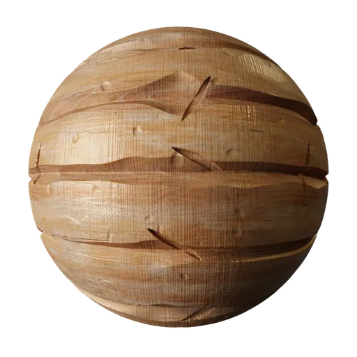 Stylised Wood Planks Cedar