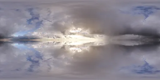 Infinite Real Sky - Snowy Clouds