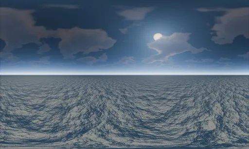 Bright Ocean Sun