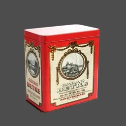 Vintage  Betke Amsterdam Tin
