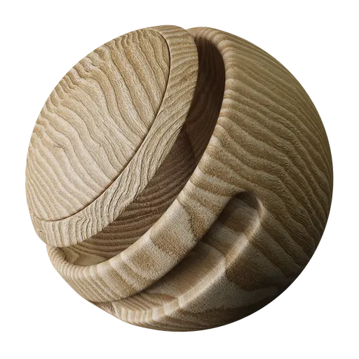 Wavy Ash Wood