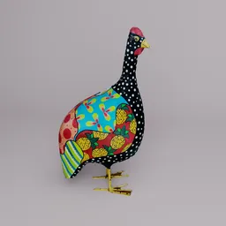 Scan Chicken Decoration