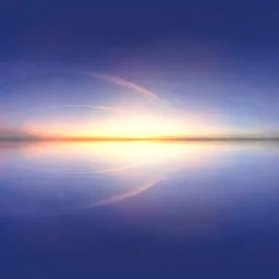 Infinite Real Sky - Cloudy Sunset