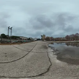 Clouds water building