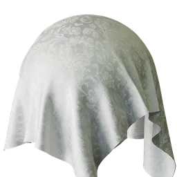 Floral Grey Jacquard