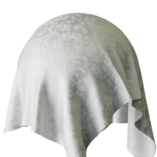 Floral Grey Jacquard
