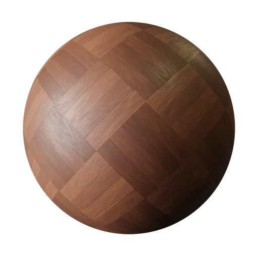 Procedural parquet wood