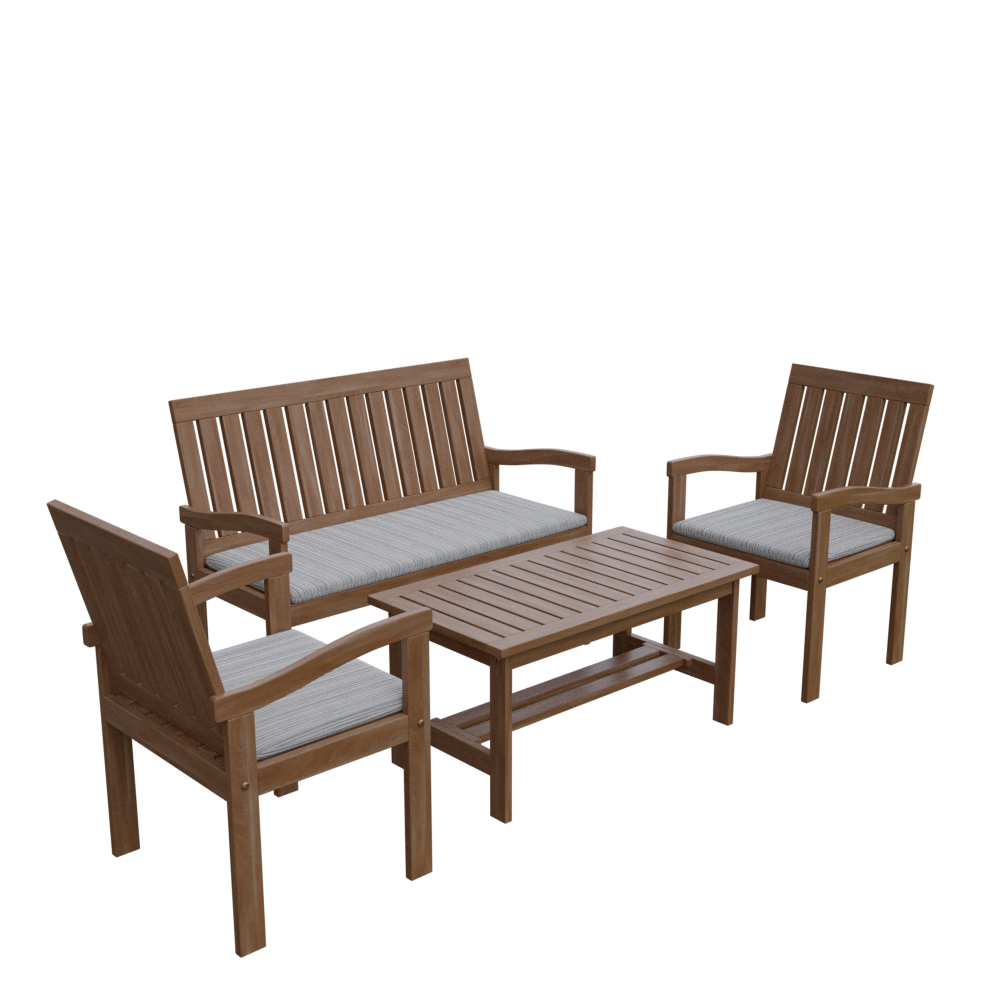 Outdoor chair and coffee table FREE Outdoor Furniture models BlenderKit