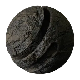 Rough Dark Rock