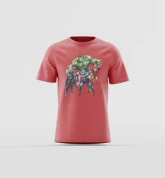 Marvel Avengers  Red Graphic T-Shirt