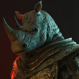 Noble Rhino Warrior