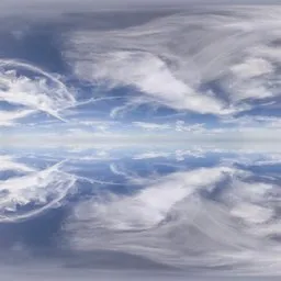Infinite Real Sky - Wispy Day Clouds