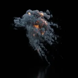 Aerial Explosion Static