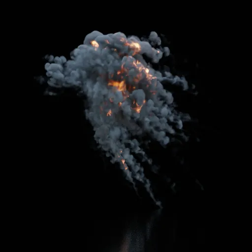 Aerial Explosion Static