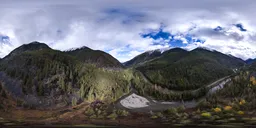 Mountain Valley Landscape