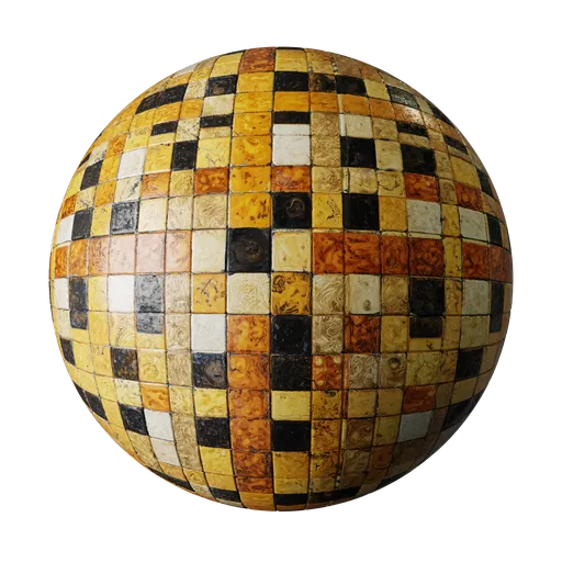 Ancient golden tiles