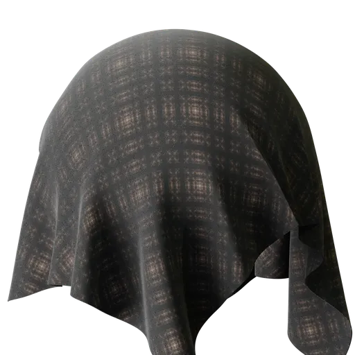 High-quality procedural fabric PBR material for Blender 3D, compatible with Eevee and Cycles render engines.