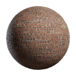 Red brick wall