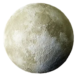 Moon Lunar Rock Yellow