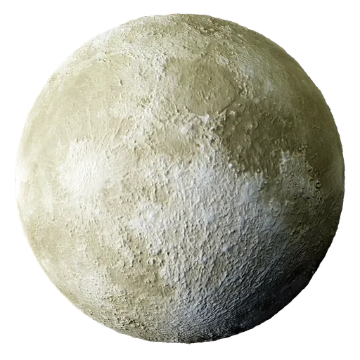 Moon Lunar Rock Yellow