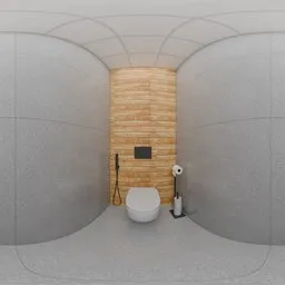 Modern Light Up Bathroom HDRI