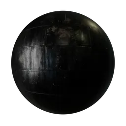 Rusted Black Industrial Metal