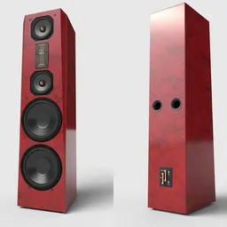 Hi-End Speaker Legacy Focus Red