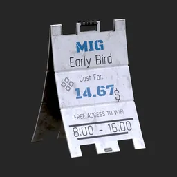 Street Asset Sign Board