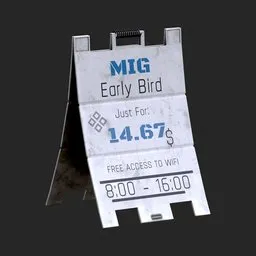 Street Asset Sign Board