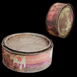 Rusted Polish Can