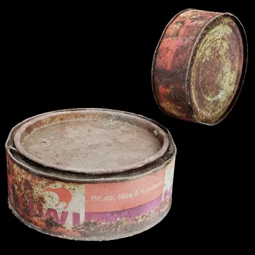 Rusted Polish Can