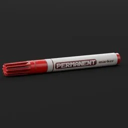 Red Marker Pen