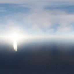 Sunlight Horizon Ocean HDRI