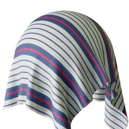Stripe Blue Flat