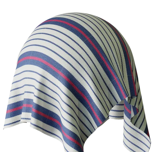 Stripe Blue Flat