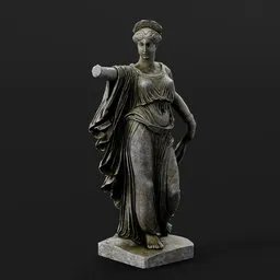 Greek Stone Statue