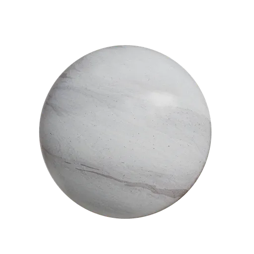 Gray White marble