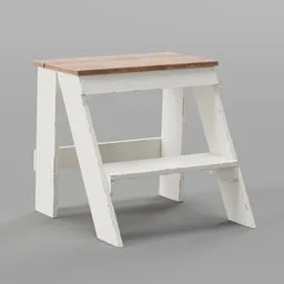 Painted Steep Stool