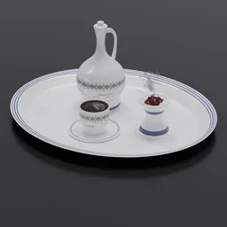 Coffee serving set