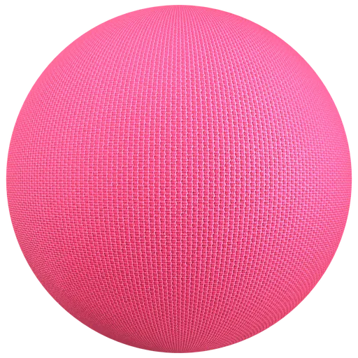 Pink Woven Fabric PBR Material