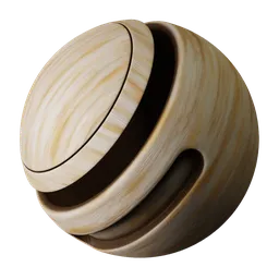 Pale Pine Wood Streaked