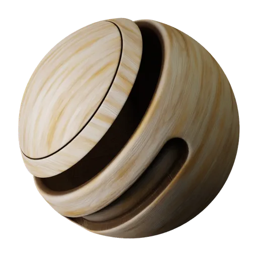 Pale Pine Wood Streaked