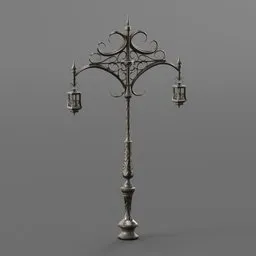 Gothic Lamp Post