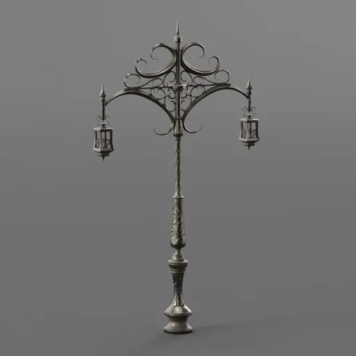Gothic Lamp Post