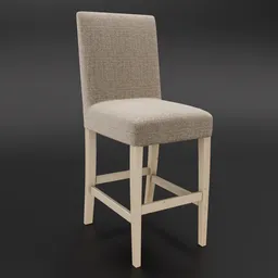 Beige Bar Chair