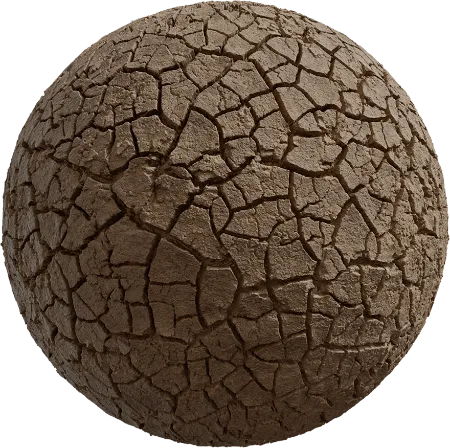 Mud Cracked Dry Riverbed 002