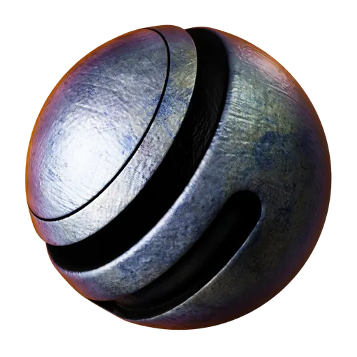 Iridescent Metal